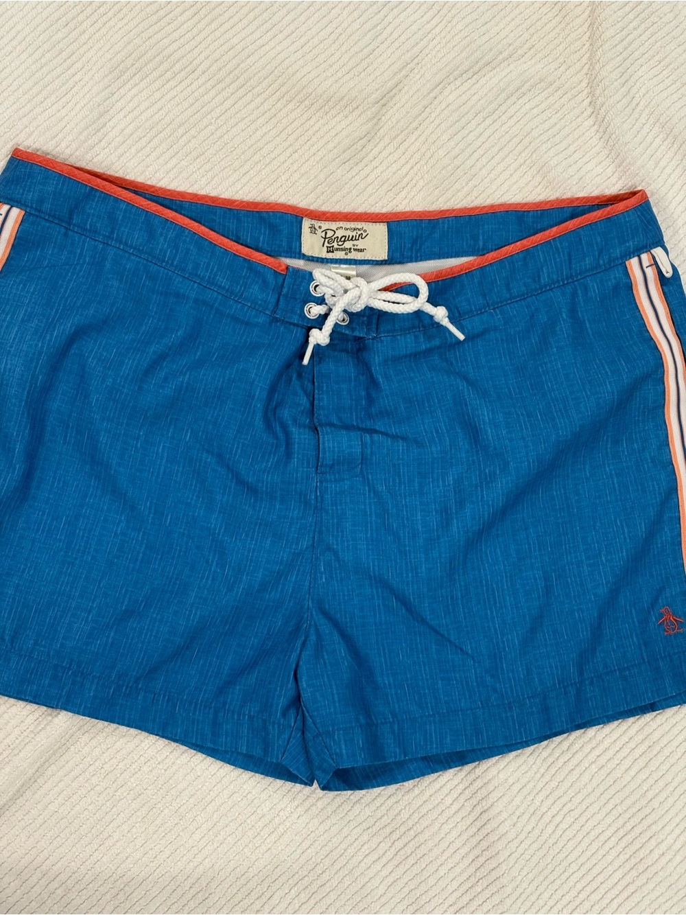Original Penguin Blue Men’s Swim Trunks 38